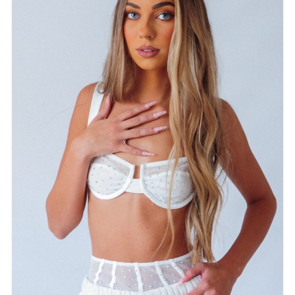 BNWOT Bling bra and underwear set 😍
